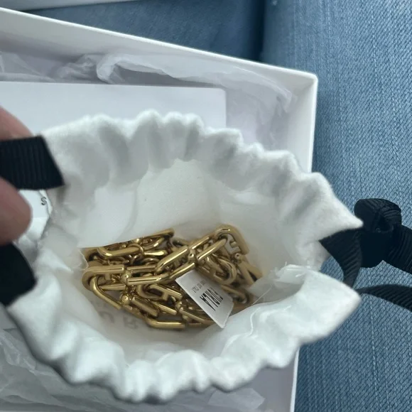 Furla Gold Chain Key Holder - Picture 13 of 16